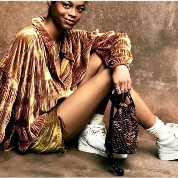 Free People ×Moon Crossbody In Midnight Size OS - Picture 2 of 8